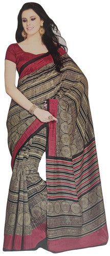 Exclusive Print Saree with Blouse | Vasthraas
